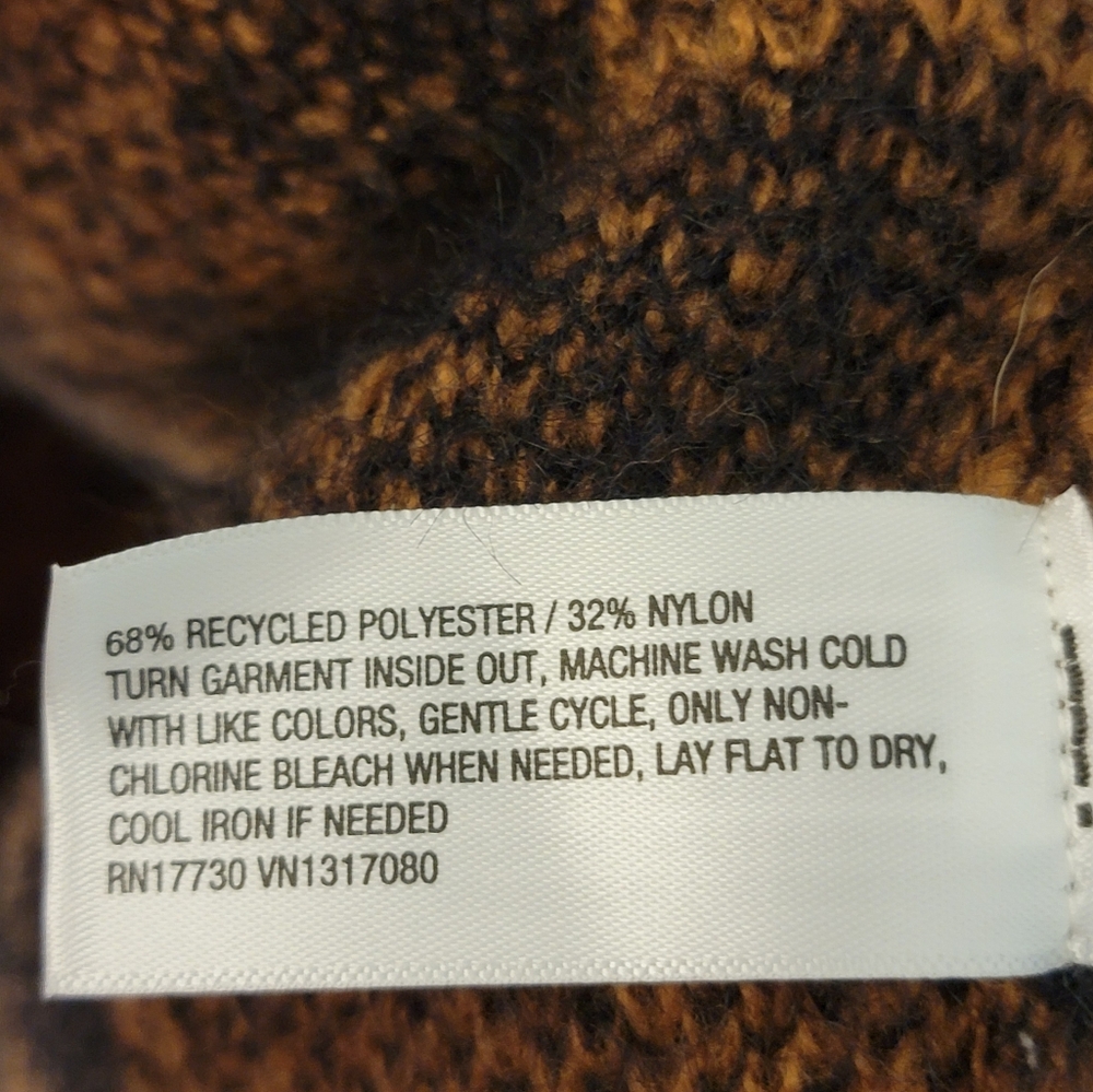 NWT Knox Rose Trendy Fall Animal Print Cardigan/Jacket Size S - Picture 7 of 8